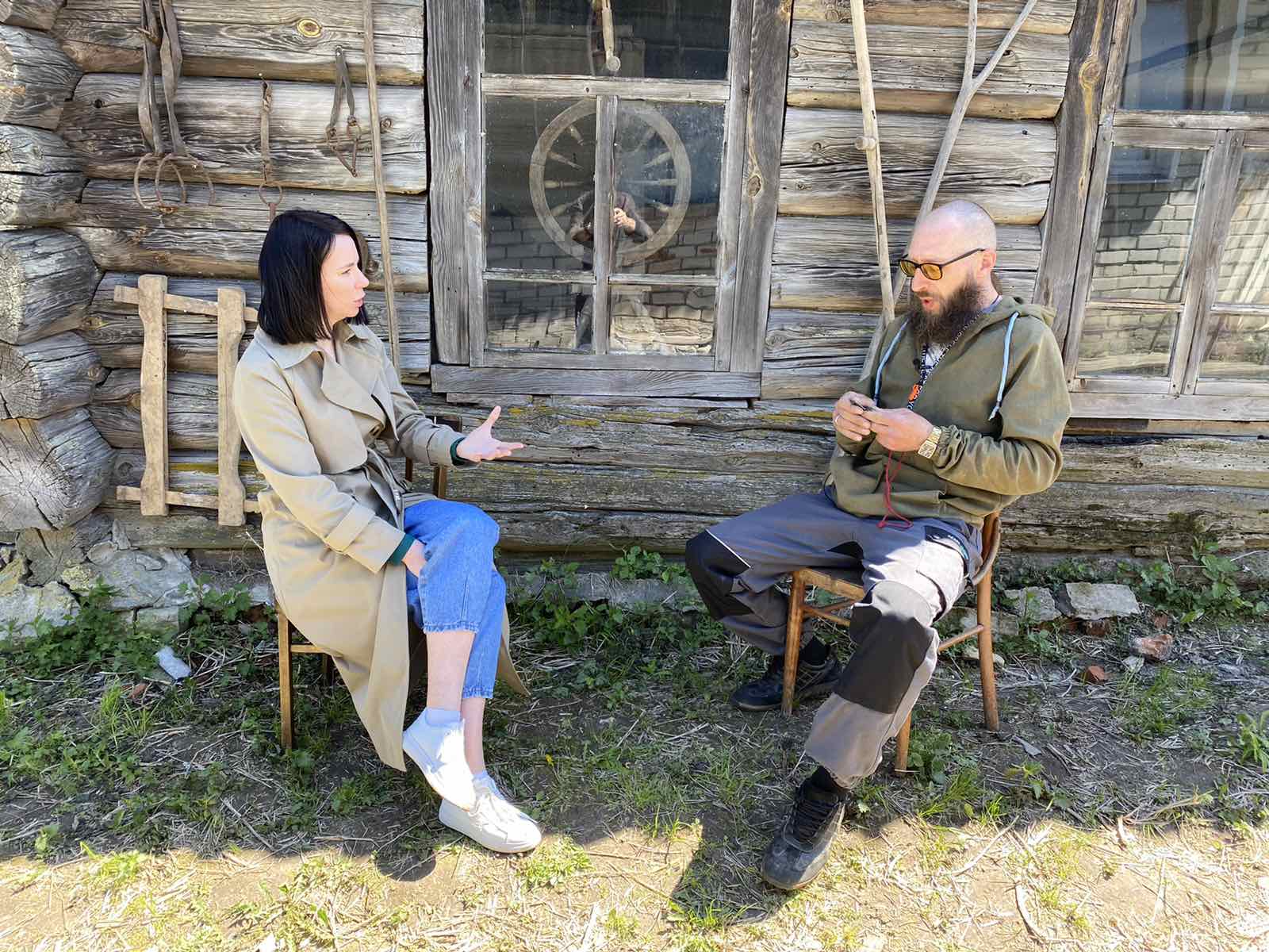 Гостем программы «Народный мастер» стал музыкант и путешественник Владимир Фомин
