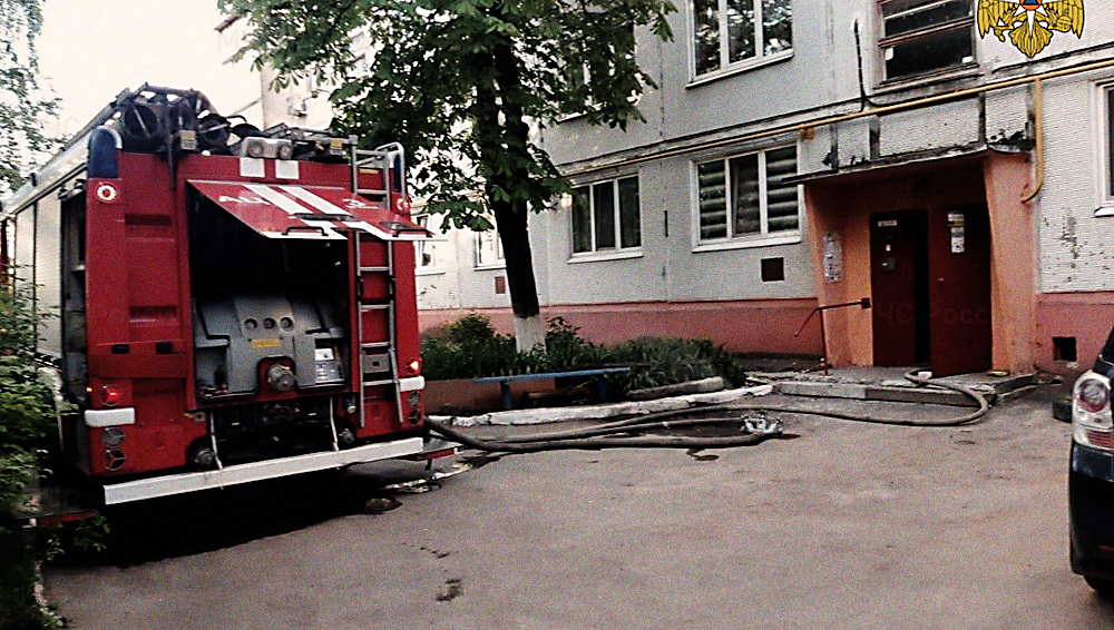 В Брянске при пожаре погиб 56-летний мужчина