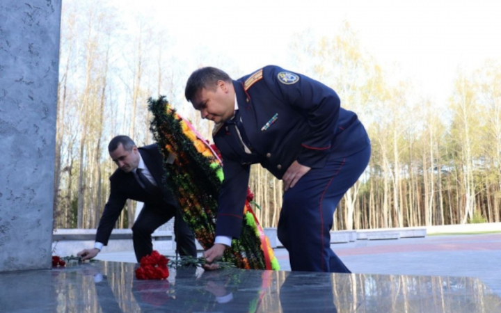 Брянские следователи накануне Дня Победы приняли участие в патриотических мероприятиях в Беларуси