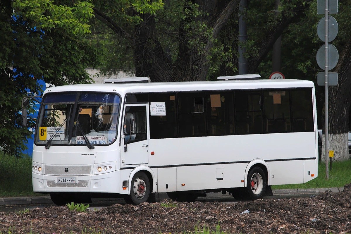 В Брянске по выходным дням пустили дополнительный рейс автобуса №8А