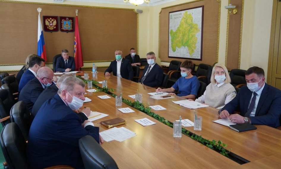 Брянский губернатор Богомаз принял участие в совещании рабочей группы Госсовета