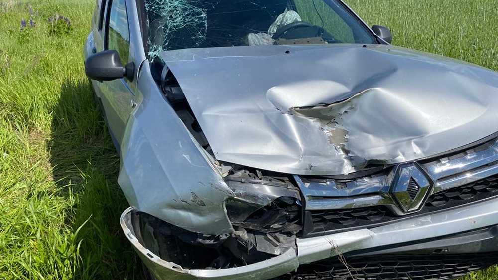 В Мглинском районе 17-летний водитель устроил аварию