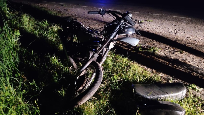 В Почепском районе в ДТП разбился несовершеннолетний мотоциклист