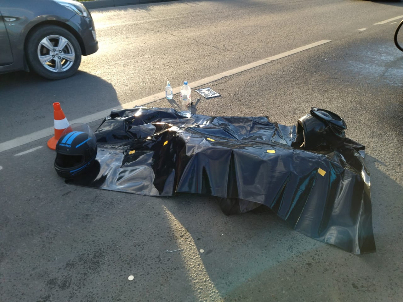 В жутком ДТП в Брянске погиб мотоциклист