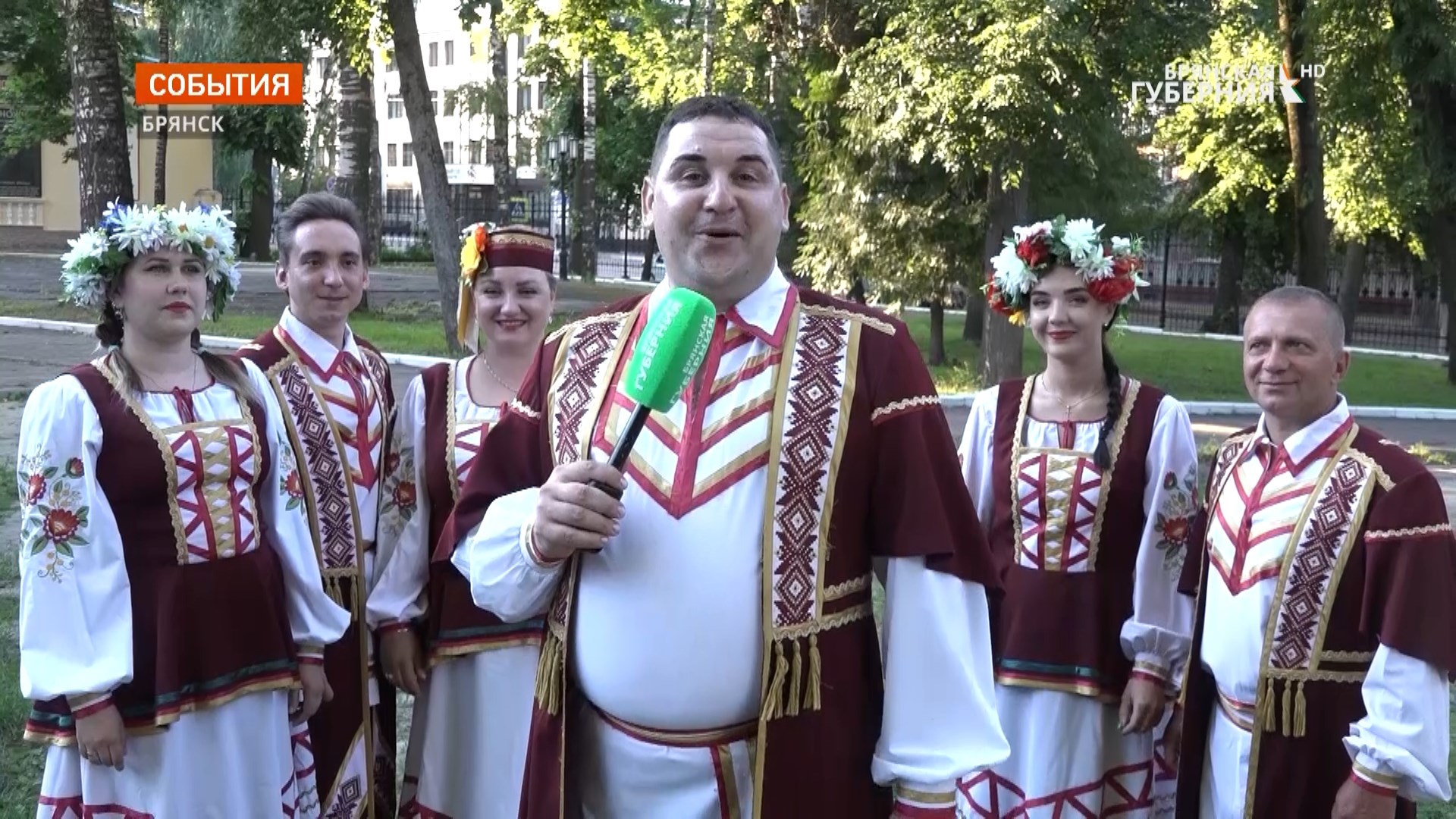 Брянский зритель тепло принял участников фольклорного фестиваля из Беларуси и Донбасса