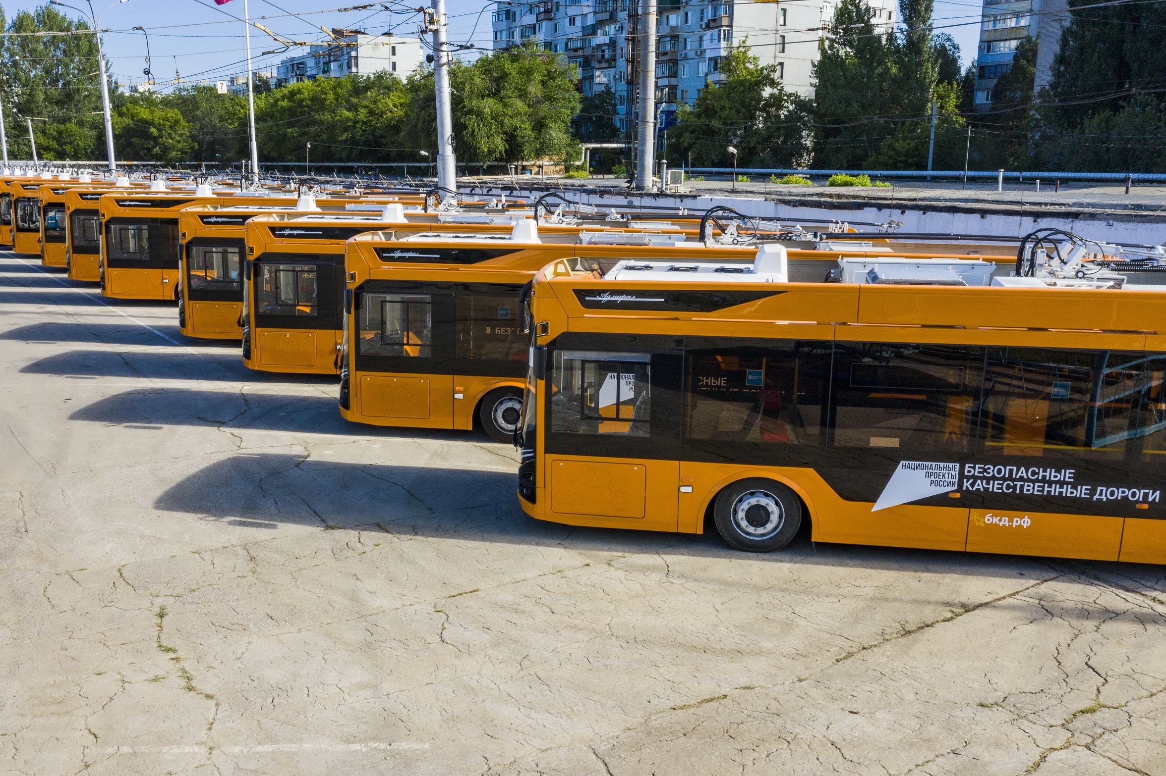 Брянск по дорожному нацпроекту получит 41 троллейбус