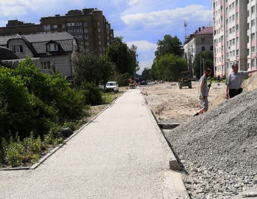 В Брянске по дорожному нацпроекту на улице Медведева ликвидировали «утиный пруд»