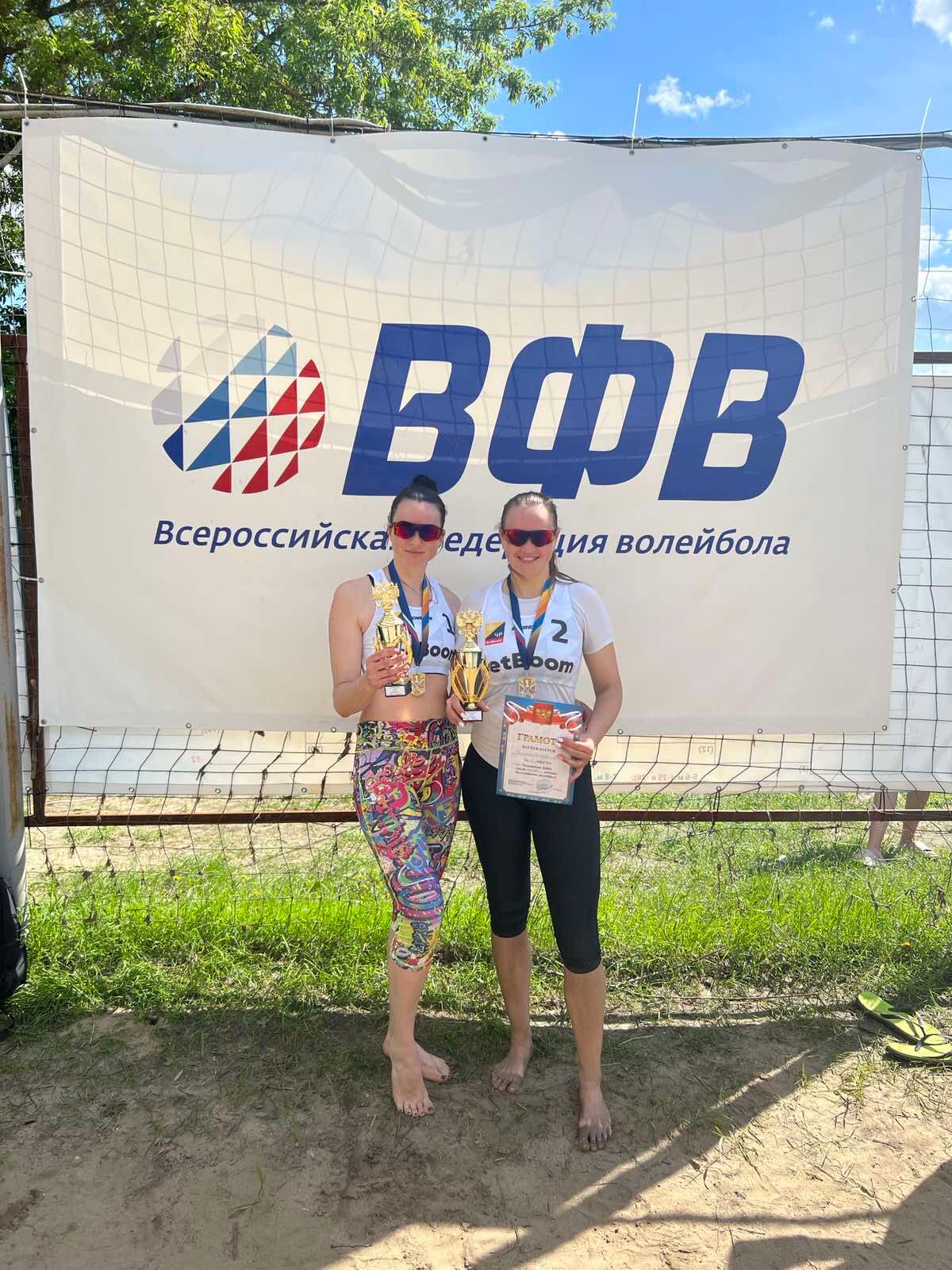 Брянские спартаковки победили на 1 этапе чемпионата ЦФО по пляжному волейболу