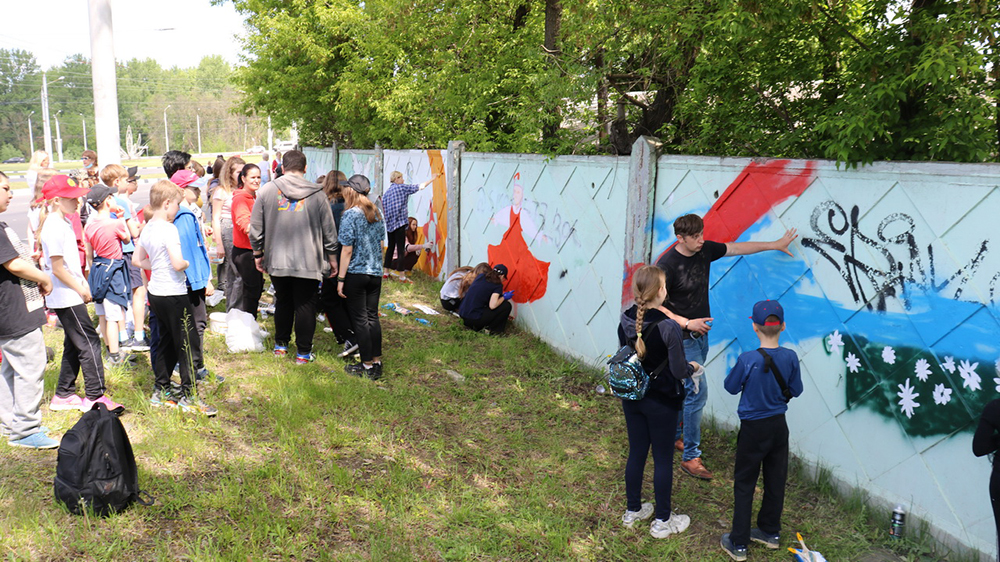 В Брянске провели фестиваль граффити
