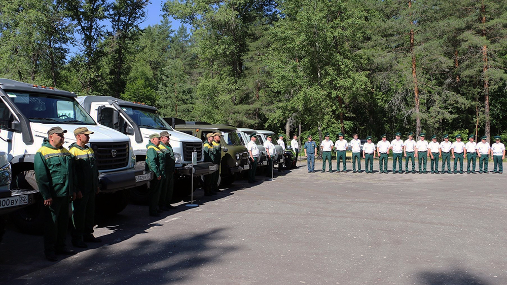 Парк лесопожарной техники Брянской области пополнился новыми машинами