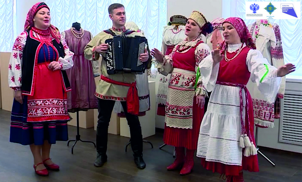 Продолжаются съёмки проекта о традиционном народном костюме Брянской области
