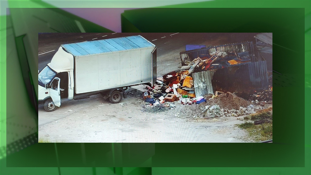 За незаконную выгрузку строительного мусора житель Брянска рискует потерять машину
