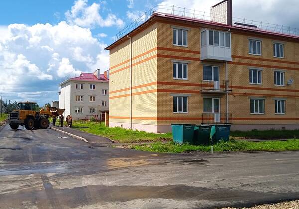 В Суземке новый микрорайон благоустроили за девять миллионов рублей