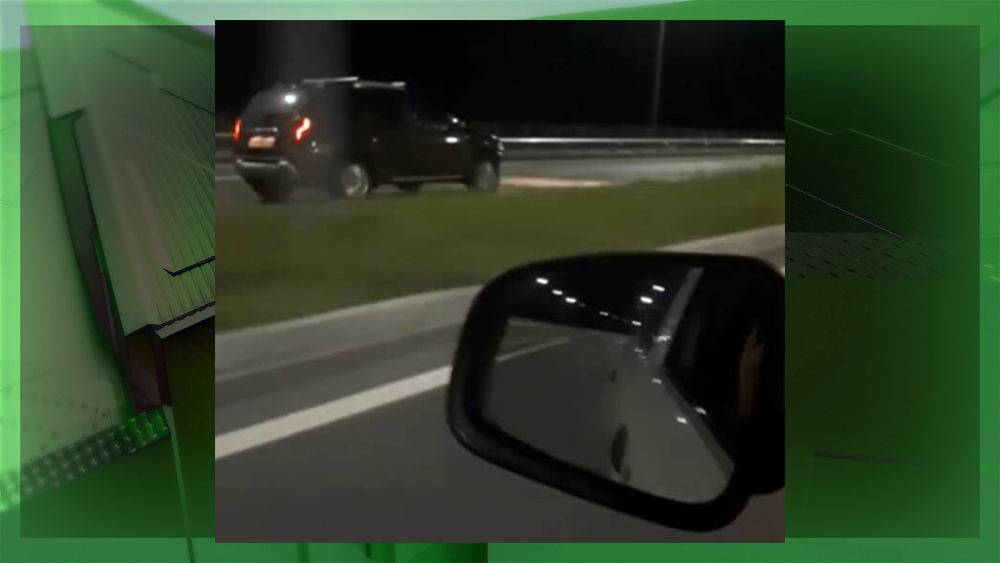 В Брянске водитель прокатился по новой дороге-дамбе по встречной полосе
