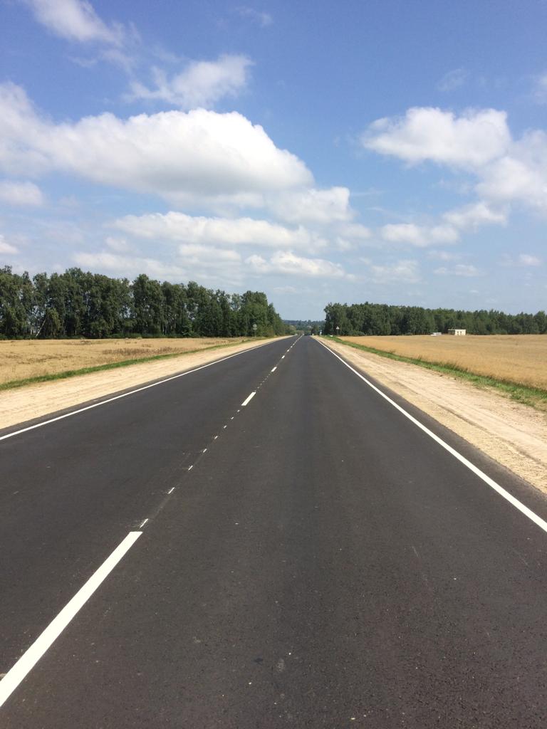 По дорожному нацпроекту в Брянской области завершили капремонт трассы «Украина»-Локоть