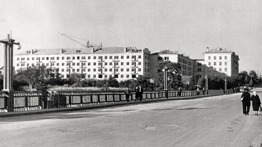 В соцсетях опубликовали снимок моста через Верхний Судок в Брянске от 1959 года