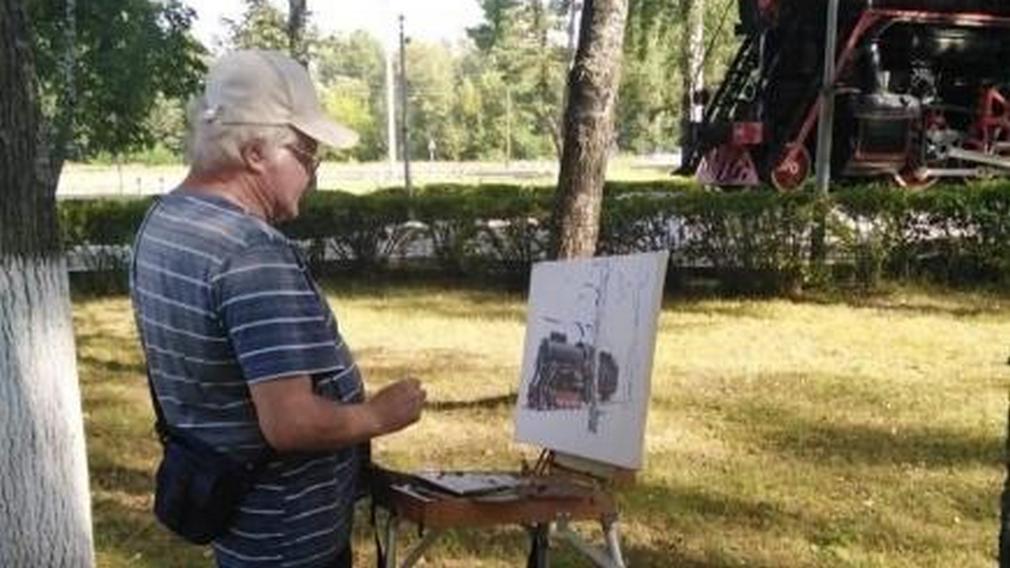 В Унече Брянской области проходит традиционный пленэр художников