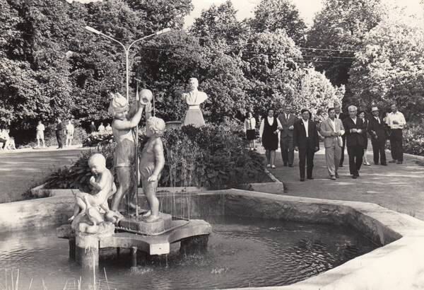 Старая фотография фонтана в Трубчевске восхитила брянцев
