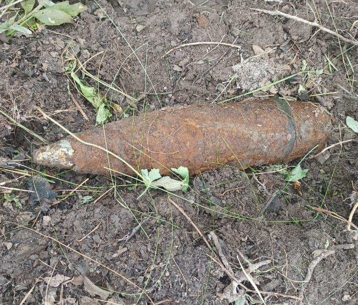В Карачевском районе саперы обезвредили артиллерийский снаряд