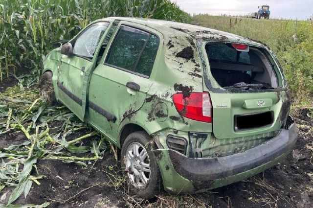 Брянская автомобилистка пострадала в ДТП в Воронежской области