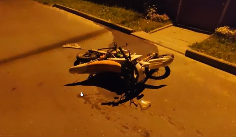 В ДТП под Брянском пострадал 16-летний мотоциклист