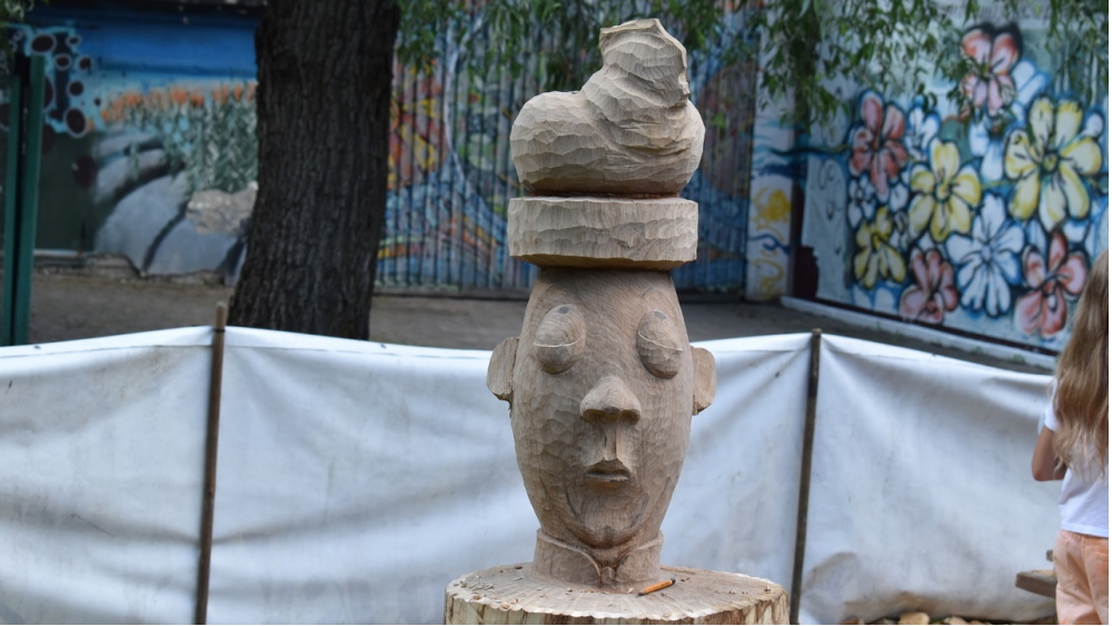 В Брянске в парке Толстого появятся три новых деревянных скульптуры