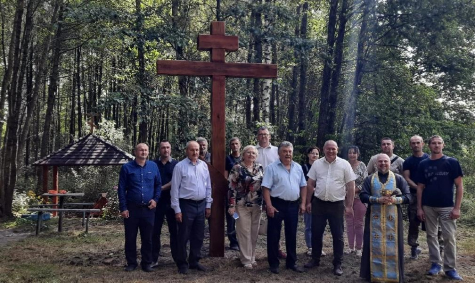 В деревне Коржовка Унечского района состоялось освящение криницы
