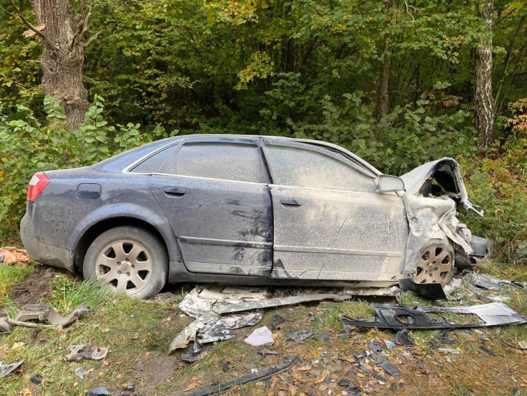 В Почепском районе водитель Audi столкнулся с легковушкой Renault