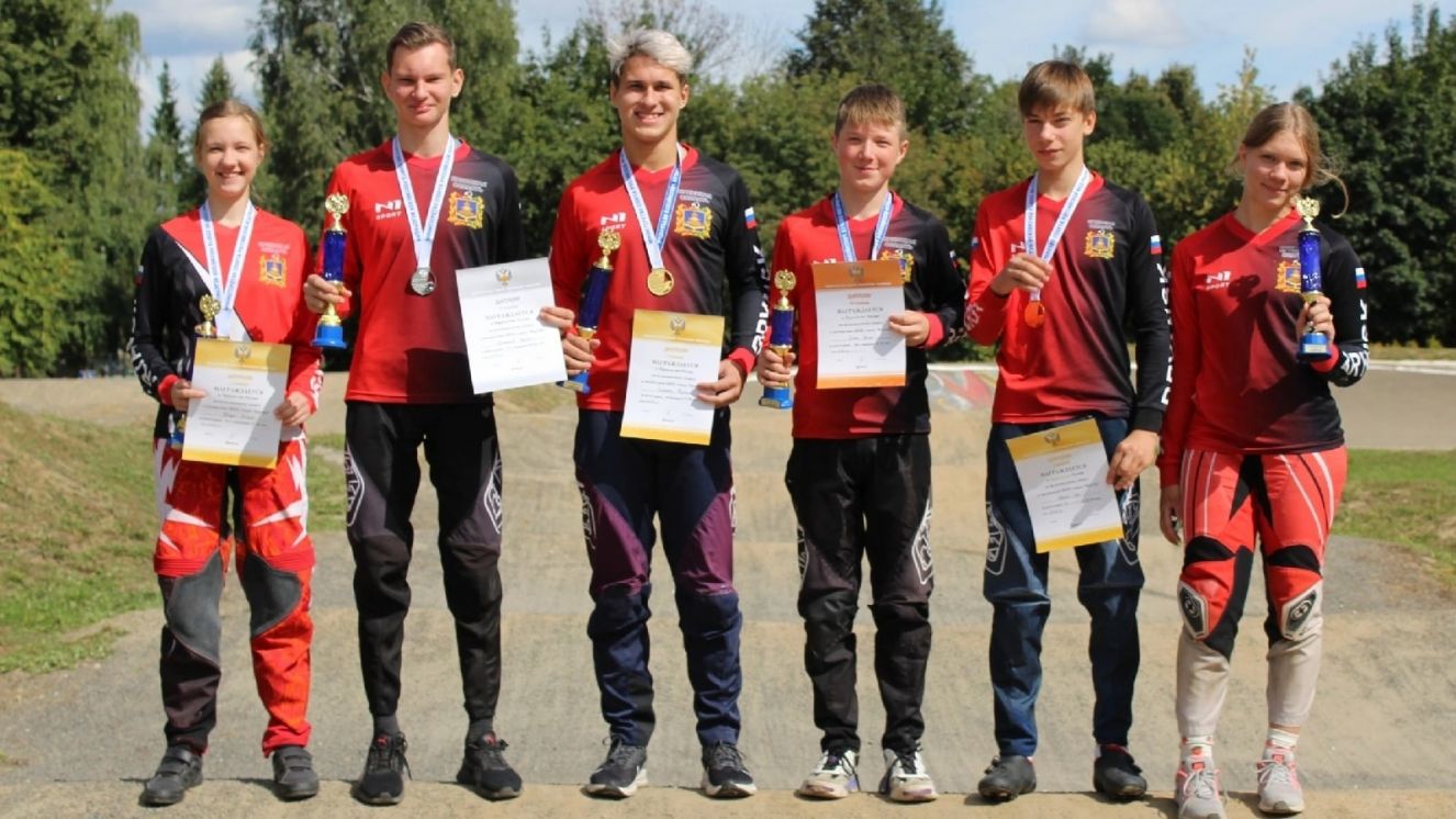 Брянцы завоевали пять медалей на Первенстве России по велоспорту