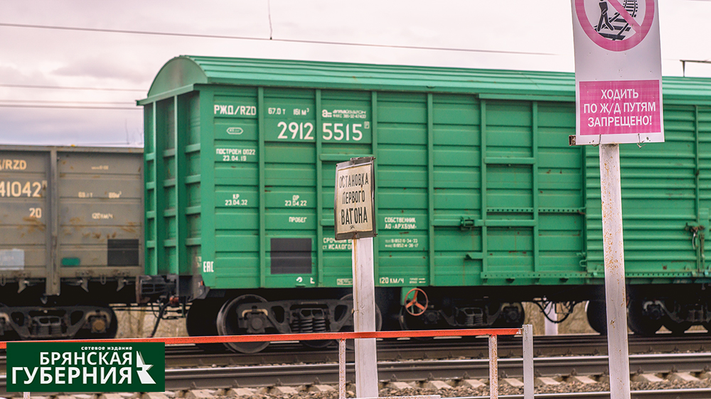 В Брянской области в августе перевозка цемента по железной дороге увеличилась в 1,5 раза