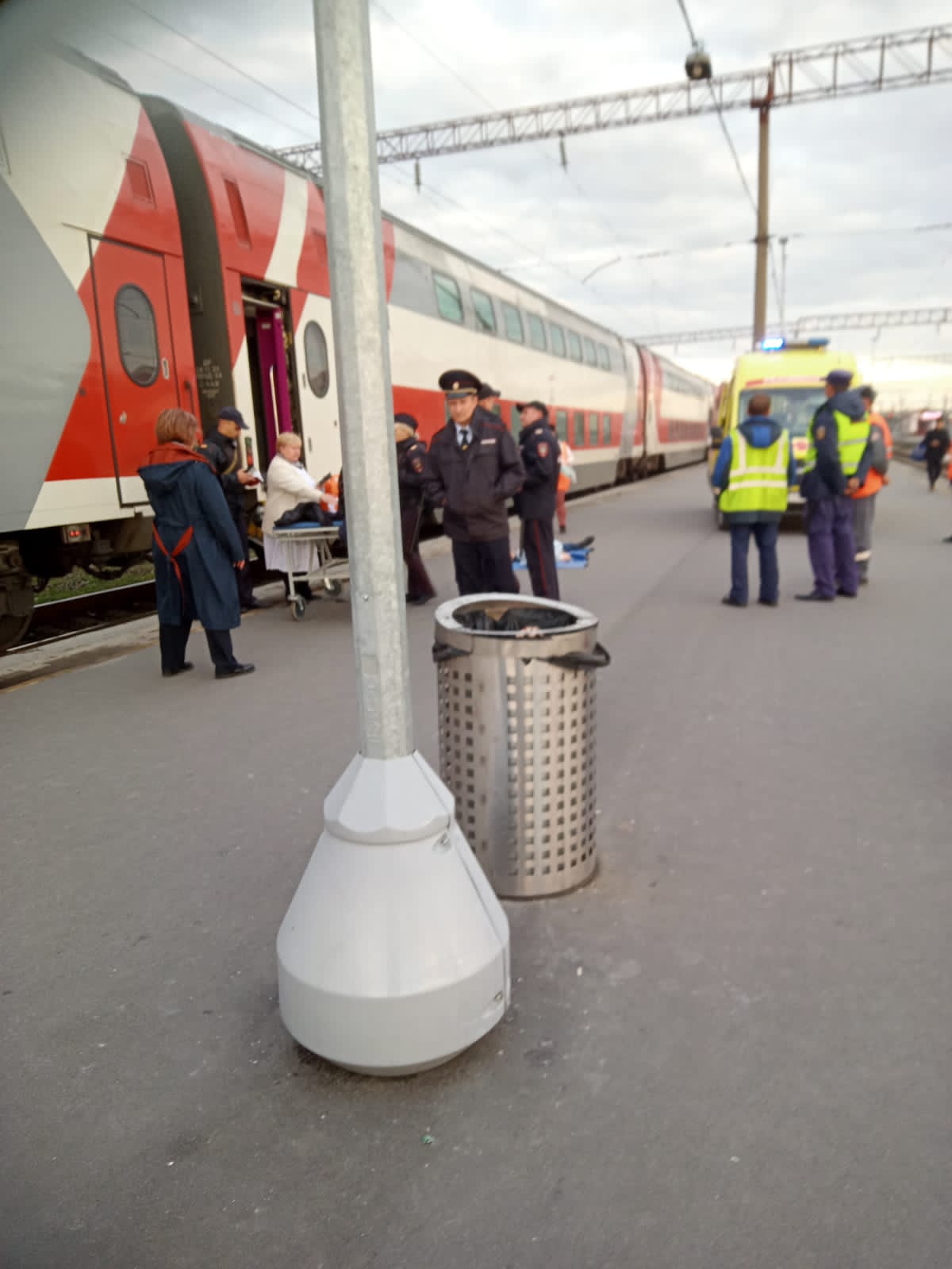 В поезде Брянск-Москва умер мужчина
