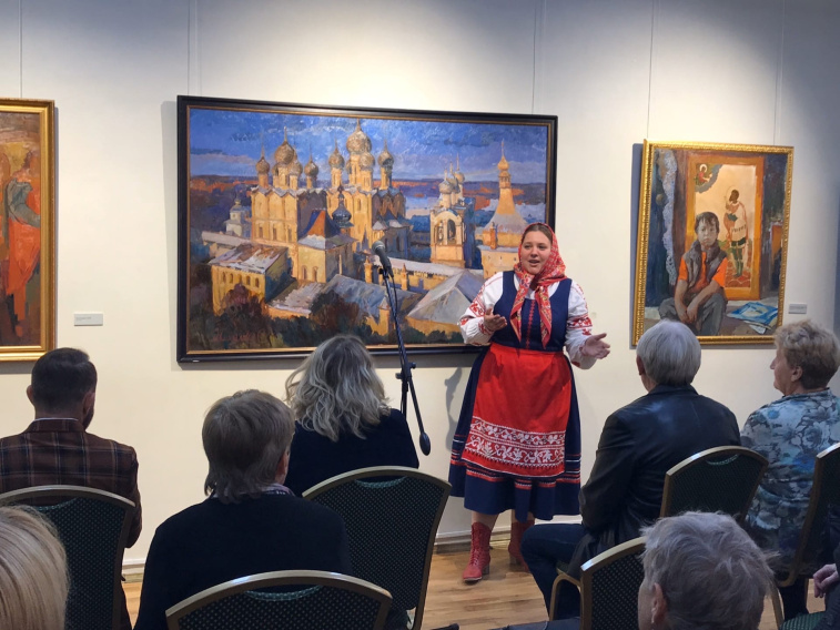 В Брянске открыли выставку живописи Светланы Жигаловой «Русский взгляд»