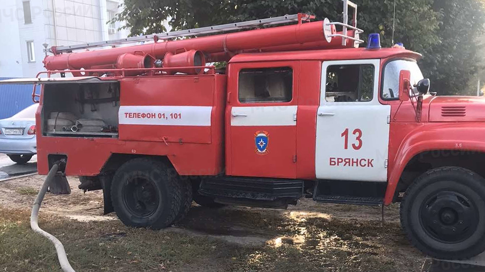 В Брянске во время пожара в Бежице погиб мужчина
