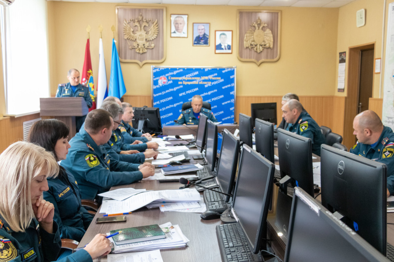 В брянском управлении МЧС России прошло заседание коллегии