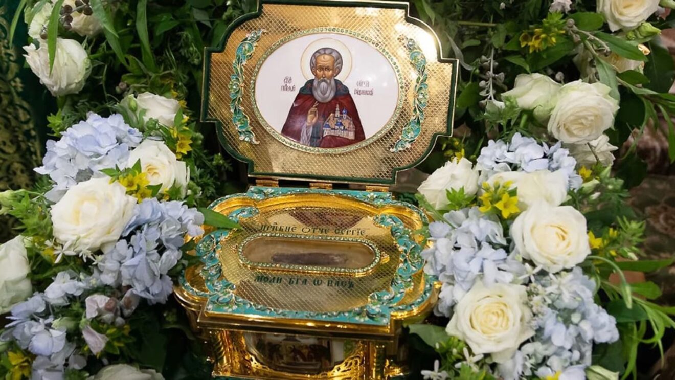 Сегодня в Брянск доставят мощи преподобного Сергия Радонежского