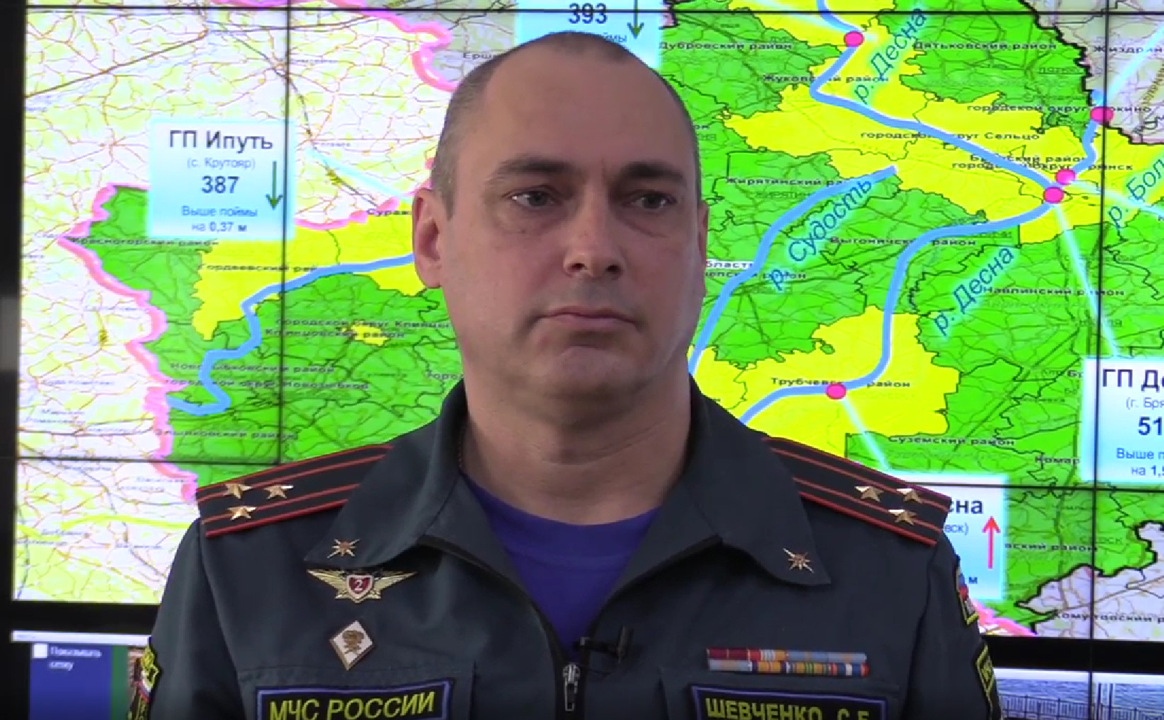МЧС: пик паводка на Десне и Болве в Брянске придется на 3 апреля