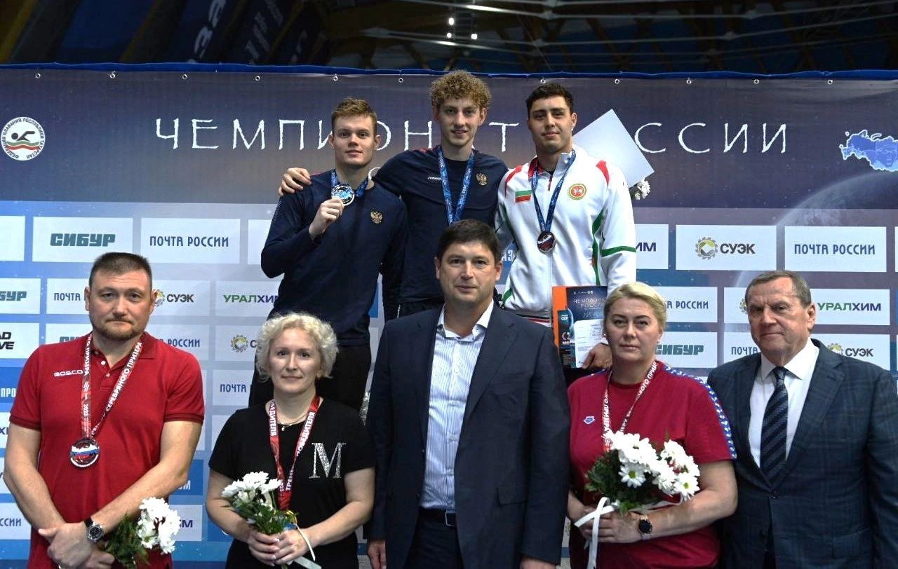 Брянский пловец Илья Бородин завоевал второе золото чемпионата России