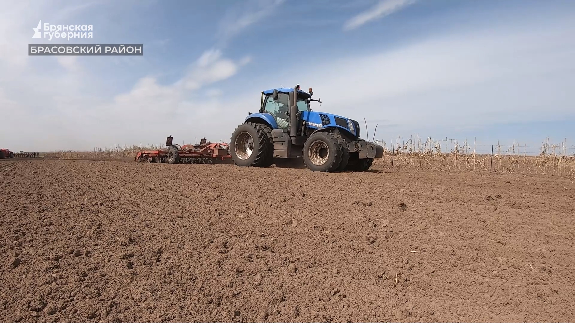 На полях Брасовского района аграрии начали сев кукурузы