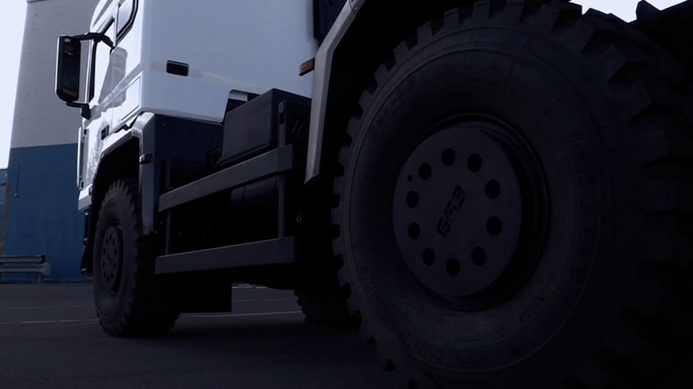 В Брянске представили новый грузовик БАЗ-S36A11 с высоким уровнем локализации