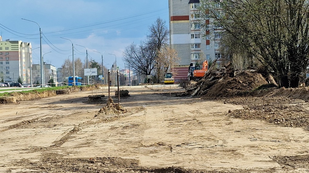 В Брянске капитально ремонтируют проезд между улицами Крахмалева и Горбатова