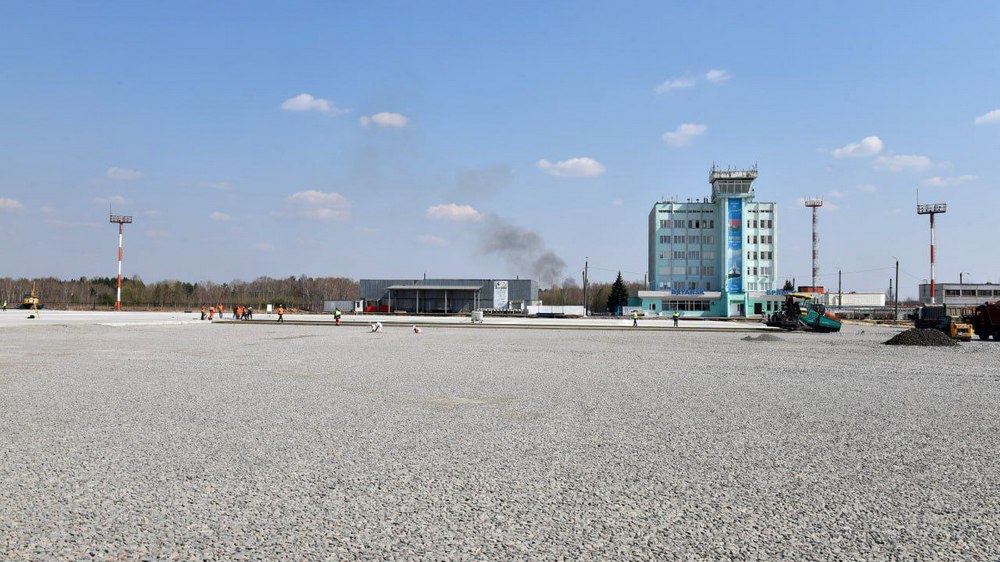 Завершается реконструкция взлетно-посадочной полосы аэропорта «Брянск»