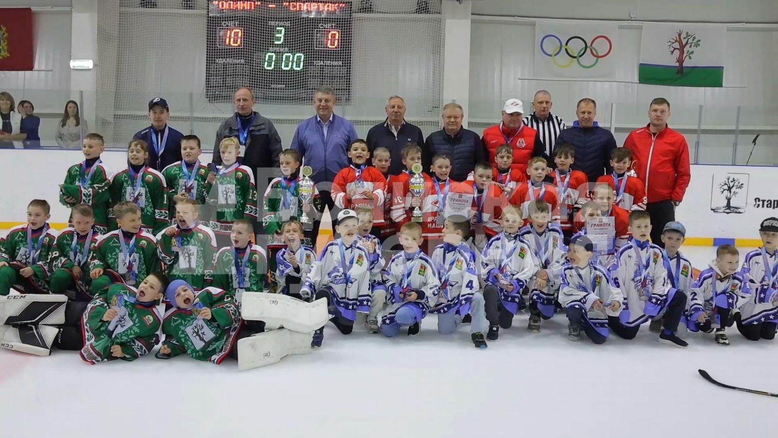Самые юные брянские хоккеисты разыграли Кубок губернатора в Стародубе