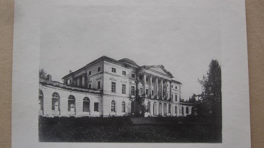Брянцам показали снимок дворца в Ляличах в начале XX века