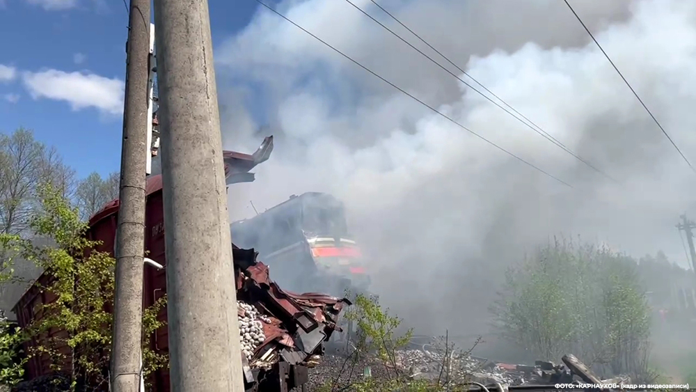 Взрывчатка на железной дороге в Брянской области могла быть заложена в трёх местах