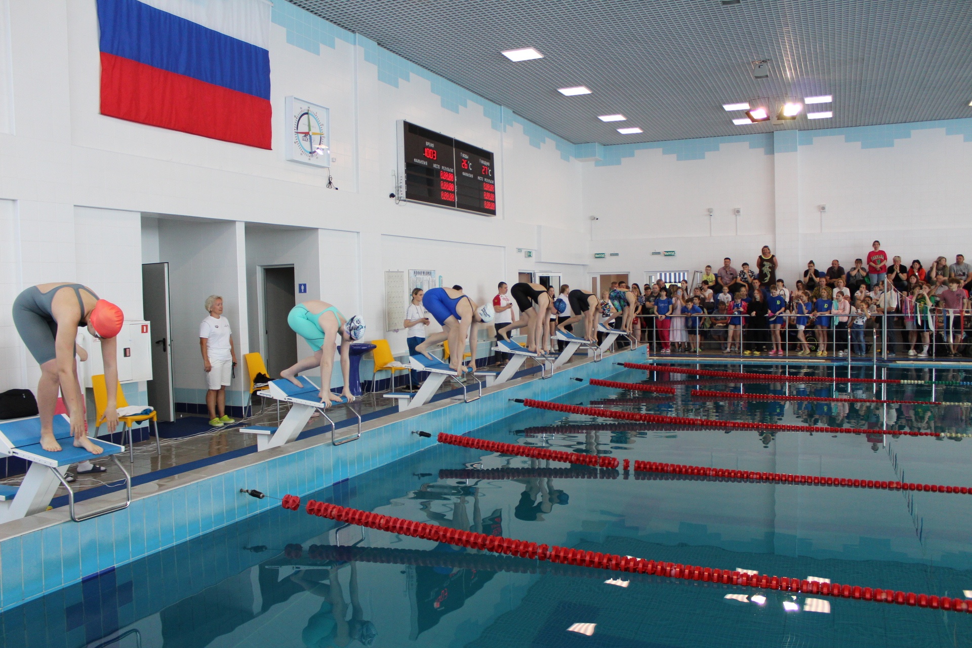 Стартовали чемпионат и первенство Брянской области по плаванию