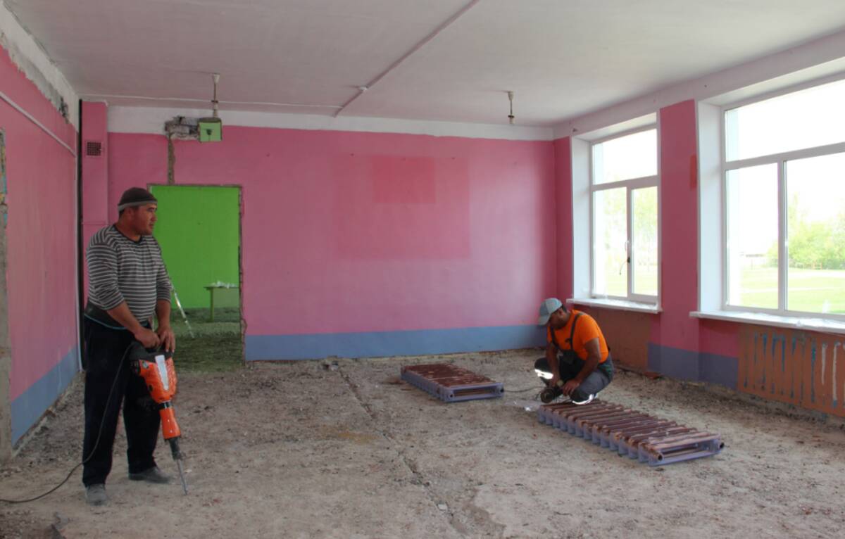 В красногорской школе №1 начался капитальный ремонт
