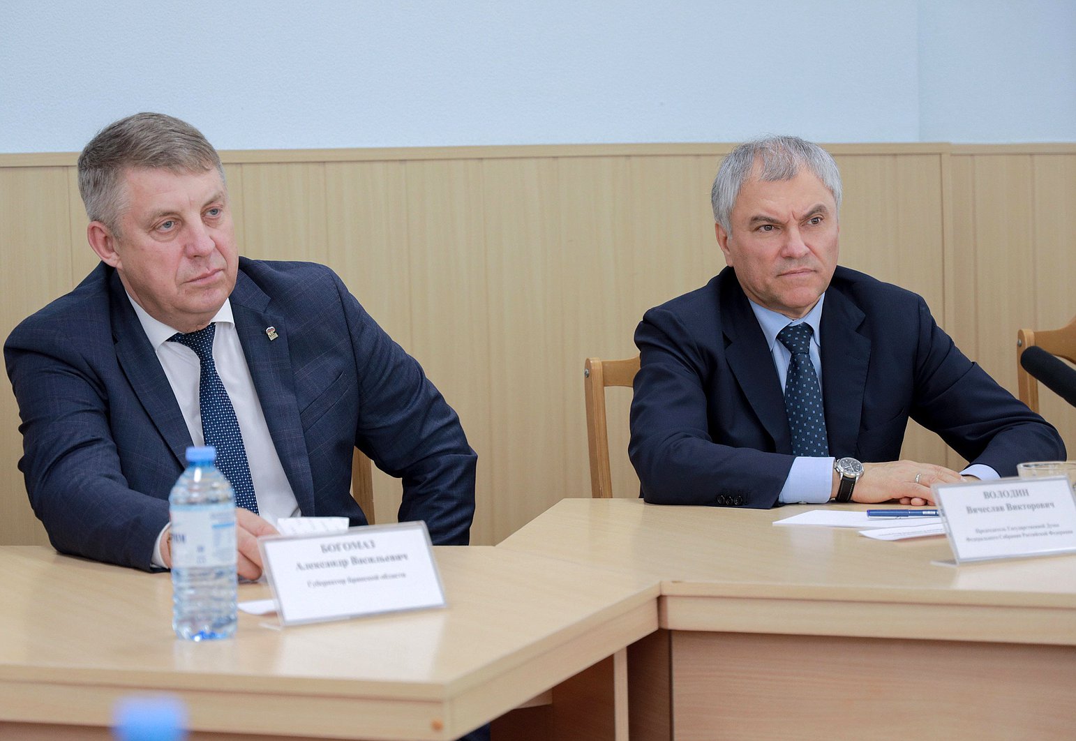 Председатель Госдумы Вячеслав Володин встретился с ректорами вузов Брянской области