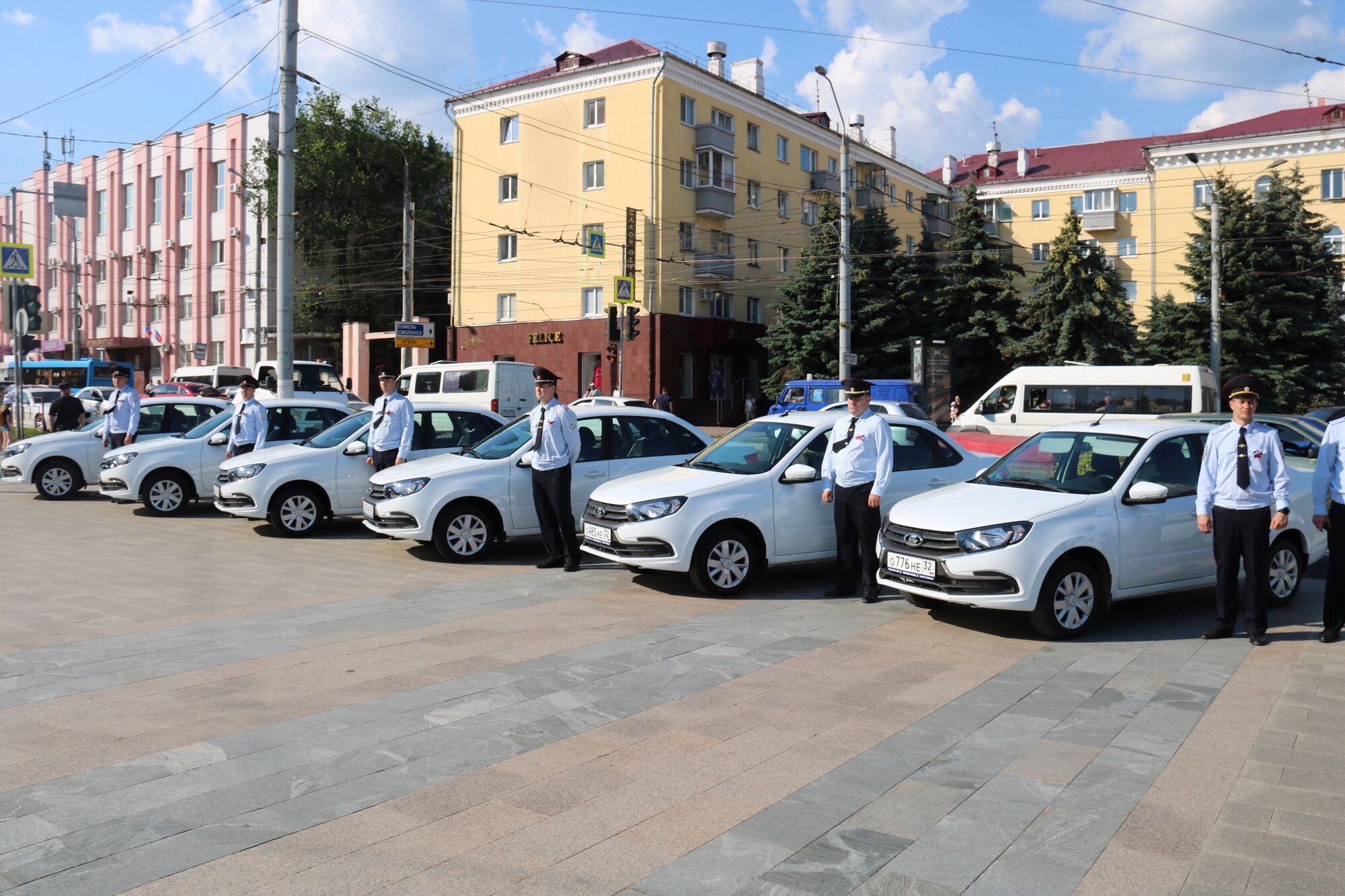 Автопарк брянской полиции пополнили 25 новых машин