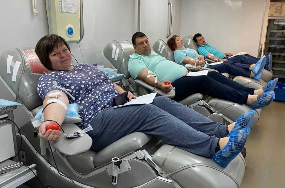 В Сураже Брянской области в день донора кровь сдали 50 человек