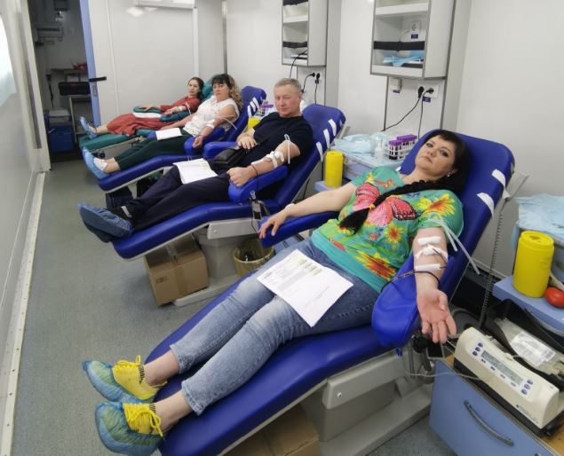 В Дятьково Брянской области в день донора кровь сдали 50 человек